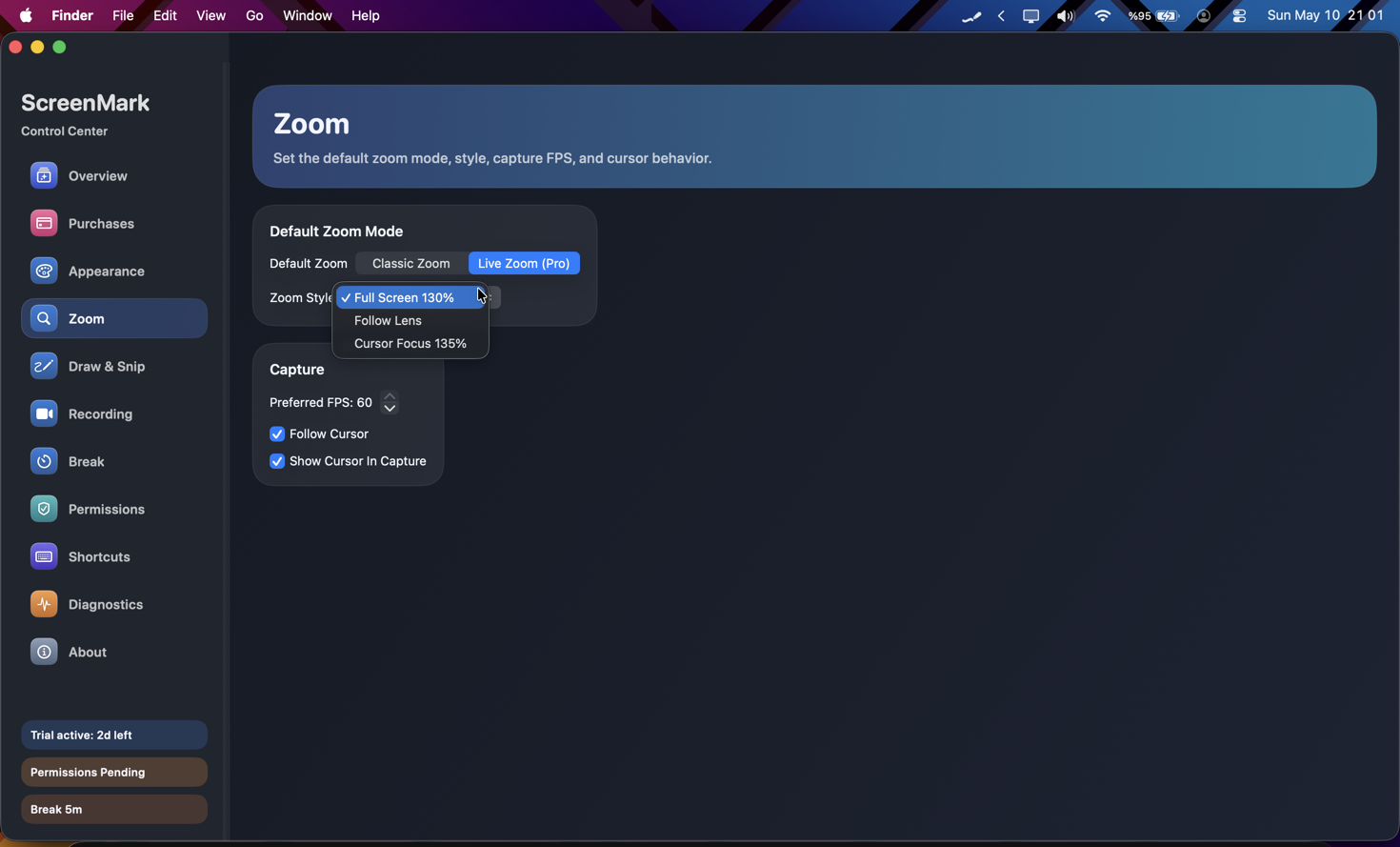 ScreenMark in use – live annotation overlay on Mac